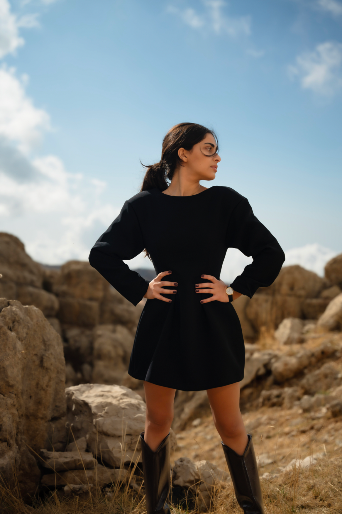 Minuit Short Black Dress